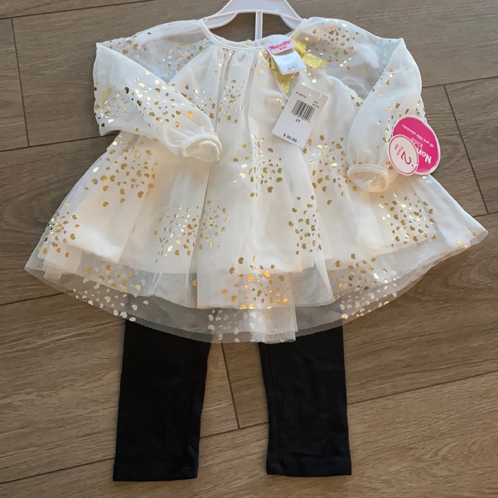 Nanette Kids girls 2 piece outfit NWT size 2T